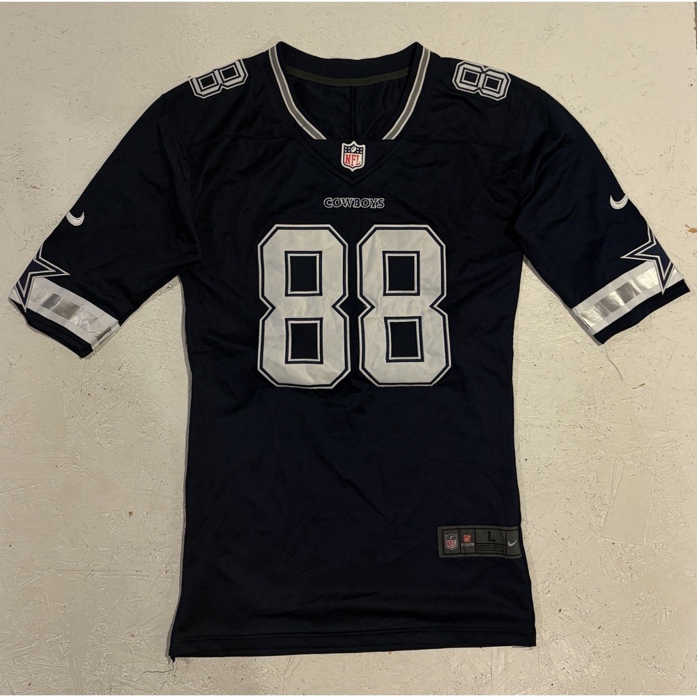 Nike NFL Womens Dallas Cowboys Dez Bryant Stitched Jersey Size Large Authentic